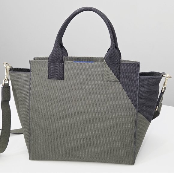 ROTHY'S THE HANDBAG SHOULDER BAG SATCHEL CROSSBODY BAG IN SAGE GREEN - Picture 4 of 10